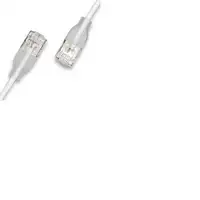 Wantec 7406 cable de red Blanco 2 m Cat6a