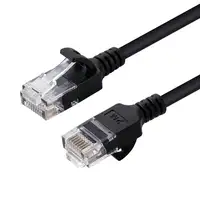 Microconnect V-UTP60015S-SLIM cable de red Negro 0,15 m Cat6 U/UTP (UTP)