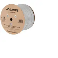 Lanberg LCUF6L-11CU-0305-S cable de red Gris 305 m Cat6a U/FTP (STP)