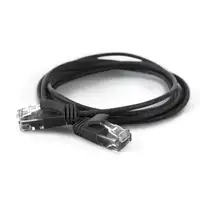Wantec 7317 cable de red Negro 5 m Cat6a U/UTP (UTP)