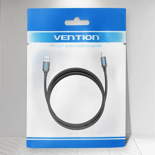 Vention Cable USB 2.0 Impresora COQBH/ USB Tipo-B Macho - USB Macho/ 2m/ Negro