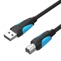 Vention Cable USB 2.0 Impresora VAS-A16-B100/ USB Tipo-B Macho - USB Macho/ 1m/ Ne