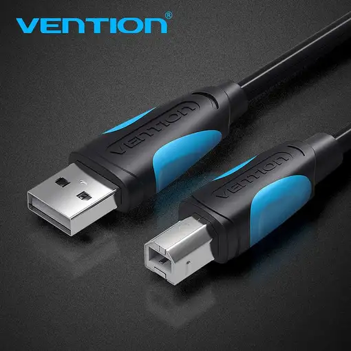 Vention Cable USB 2.0 Impresora VAS-A16-B100/ USB Tipo-B Macho - USB Macho/ 1m/ Ne