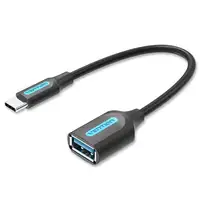Vention Adaptador USB 3.1 Tipo-C CCVBB/ USB Tipo-C Macho - USB Hembra