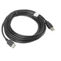 Lanberg CA-USBE-10CC-0050-BK cable USB USB 2.0 5 m USB A Negro