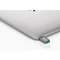 Goobay 56621 cambiador de género para cable USB-C USB 3.0 female (Type A) Gris