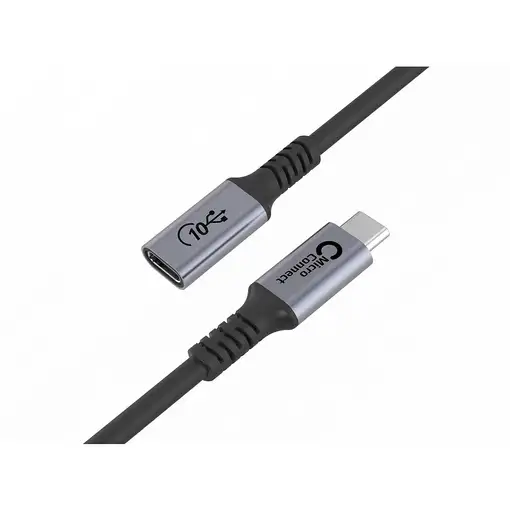 Microconnect USB3.2CC2EX cable USB USB4 Gen 2x2 2 m USB C Negro