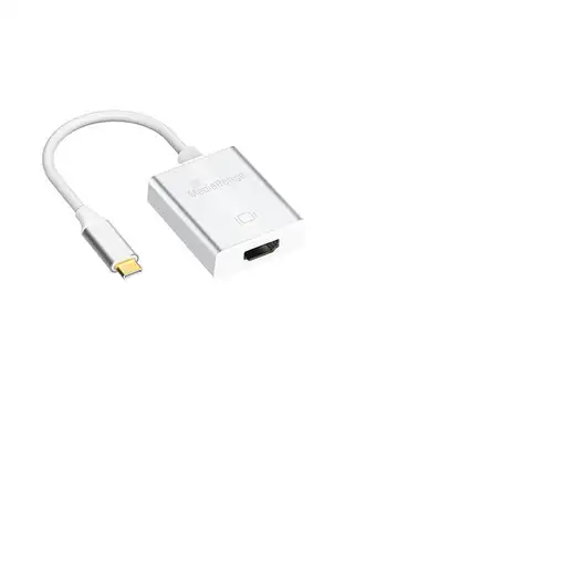 MediaRange MRCS194 Adaptador gráfico USB 4096 x 3112 Pixeles Plata