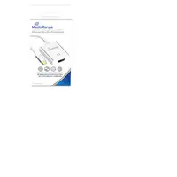 MediaRange MRCS194 Adaptador gráfico USB 4096 x 3112 Pixeles Plata