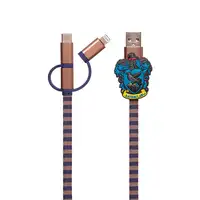 Thumbs Up 1002653 cable USB 1 m USB A Micro-USB B Marrón, Púrpura