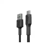 Green Cell KABGC23 cable USB USB 2.0 0,3 m USB A Micro-USB B Negro