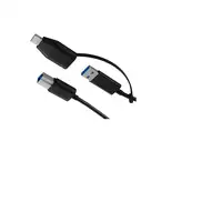 ICY BOX IB-CB032 cable USB USB 3.2 Gen 1 (3.1 Gen 1) 1 m USB B USB A Negro