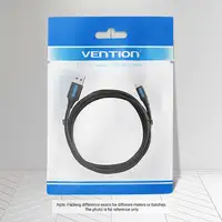 Vention Cable USB 2.0 COLBI/ USB Macho - MicroUSB Macho/ Hasta 60W/ 480Mbps/ 3m/ N