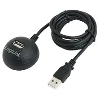 LogiLink CU0013B cable USB Negro