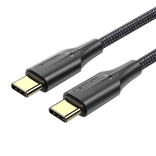 Vention Cable USB 2.0 Tipo-C 3A TAUBF/ USB Tipo-C Macho - USB Tipo-C Macho/ 1m/ Ne