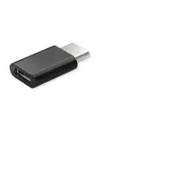 Savio AK-31 / B cambiador de género para cable Micro USB USB 3.1 Typ C Negro