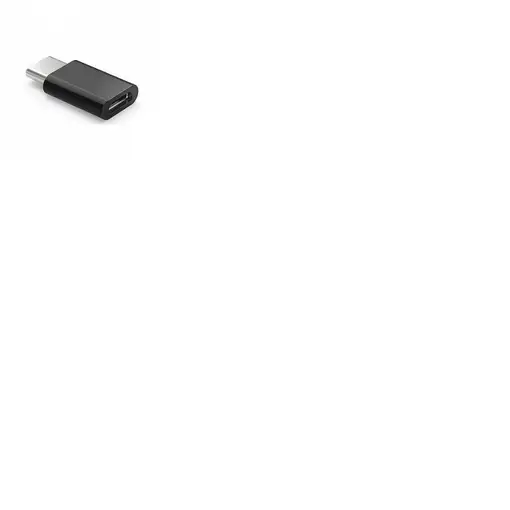 Savio AK-31 / B cambiador de género para cable Micro USB USB 3.1 Typ C Negro