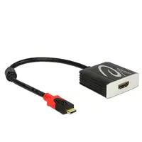 DeLOCK 62730 Adaptador gráfico USB 4096 x 2160 Pixeles Negro