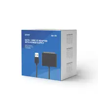 Savio AK-39 USB 3.0 - SATA III adapter for 3.5/2.5\" drives with power supply - Ad