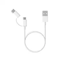 Xiaomi Mi 2-in-1 USB Cable Micro USB to Type C 30cm cable USB USB 2.0 0,3 m USB A