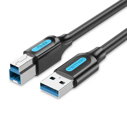 Vention Cable USB 3.0 Impresora COOBF/ USB Tipo-B Macho - USB Macho/ 1m/ Negro