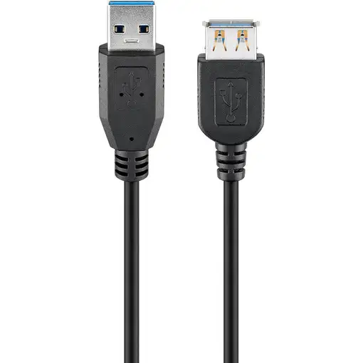 Goobay 93999 cable USB USB 3.2 Gen 1 (3.1 Gen 1) 3 m USB A Negro