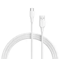 Vention Cable USB 2.0 3A CTHWF/ USB Tipo-C Macho - USB Macho/ 1m/ Blanco