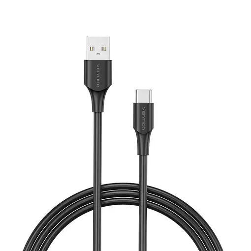 Vention Cable USB 2.0 3A CTHBD/ USB Tipo-C Macho - USB Macho/ 50cm/ Negro
