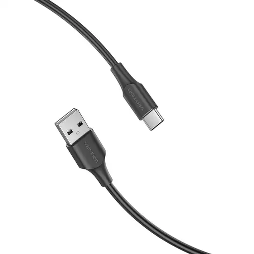 Vention Cable USB 2.0 3A CTHBD/ USB Tipo-C Macho - USB Macho/ 50cm/ Negro