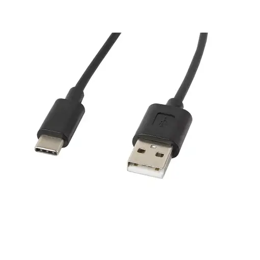 Lanberg CA-USBO-10CC-0018-BK cable USB USB 2.0 1,8 m USB A USB C Negro