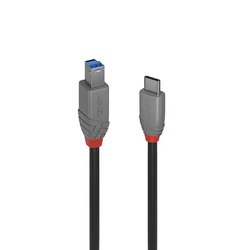 Lindy 36668 cable USB USB 3.2 Gen 1 (3.1 Gen 1) 3 m USB C USB B Negro