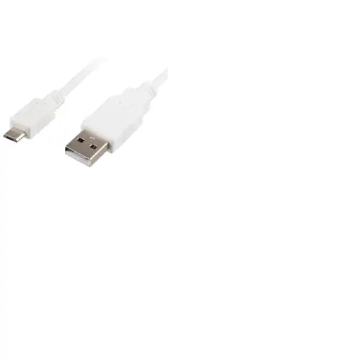 Sharkoon 1.5m, Micro-USB2.0-B/USB2.0-A cable USB 1,5 m USB A Micro-USB B Blanco