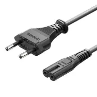 Vention Cable Alimentación Forma 8 ZCLBAC/ CEE7/16 Macho - C7 Hembra/ 1.8m