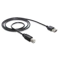 DeLOCK 1m USB 2.0 A - B m/m cable USB USB A USB B Negro