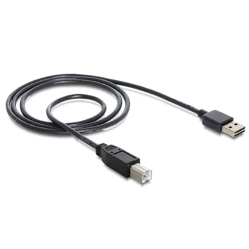 DeLOCK 1m USB 2.0 A - B m/m cable USB USB A USB B Negro