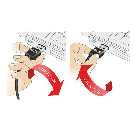 DeLOCK 1m USB 2.0 A - B m/m cable USB USB A USB B Negro