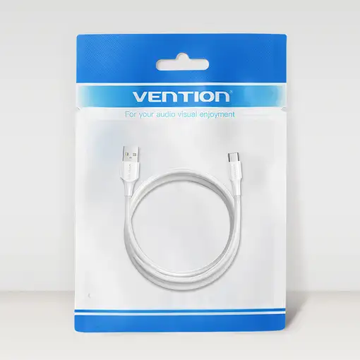 Vention Cable USB 2.0 3A CTHWG/ USB Tipo-C Macho - USB Macho/ 1.5m/ Blanco