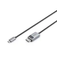 Digitus Cable adaptador bidireccional de USB tipo C a DisplayPort