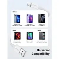 Ugreen cable USB 2.0 A lightning 2m, 5V/2.4A iPhone 7 / 7plus / 6S/ 6 / 6 Plus, iP