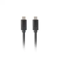 Lanberg CA-CMCM-32CU-0010-BK cable USB USB 3.2 Gen 2 (3.1 Gen 2) 1 m USB C Negro