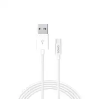 Savio CL-125 cable USB USB 2.0 1 m USB A USB C Blanco