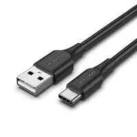 Vention Cable USB 2.0 3A CTHBI/ USB Tipo-C Macho - USB Macho/ 3m/ Negro