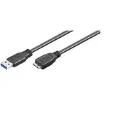 Ewent EC1016 cable USB USB 3.2 Gen 1 (3.1 Gen 1) 1,8 m USB A Micro-USB B Negro