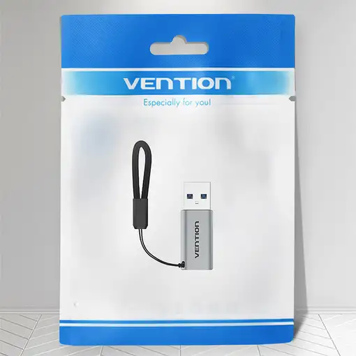 Vention Adaptador USB 3.0 CDPH0/ USB Macho - USB Tipo-C Hembra
