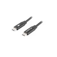 Lanberg CA-CMCM-40CU-0010-BK cable USB USB 2.0 1 m USB C Negro