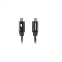 Lanberg CA-CMCM-40CU-0010-BK cable USB USB 2.0 1 m USB C Negro