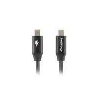 Lanberg CA-CMCM-40CU-0018-BK cable USB USB 2.0 1,8 m USB C Negro