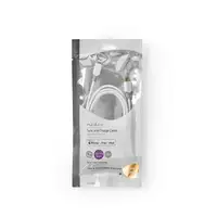Nedis CCBP39650WT20 cable de conector Lightning 2 m Blanco
