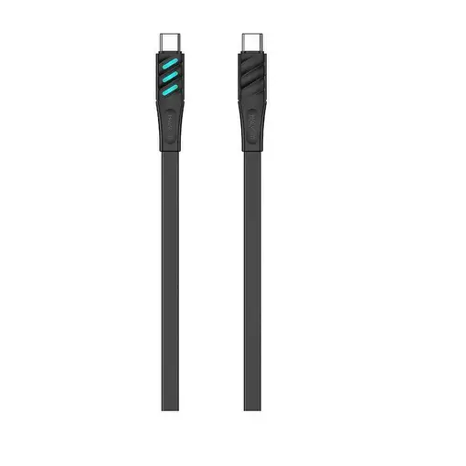 Havit 6939119087418 cable USB 1 m USB C Negro