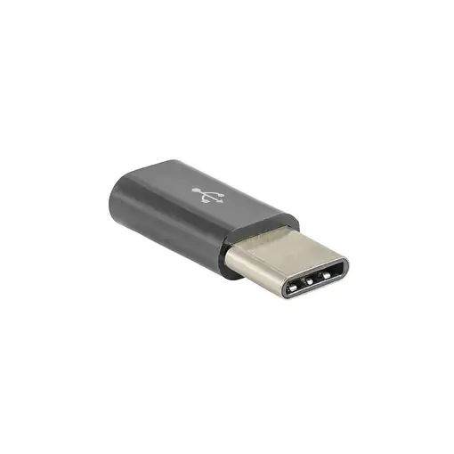 Akyga AK-AD-46 cambiador de género para cable USB Typ micro-B USB Typ C Negro